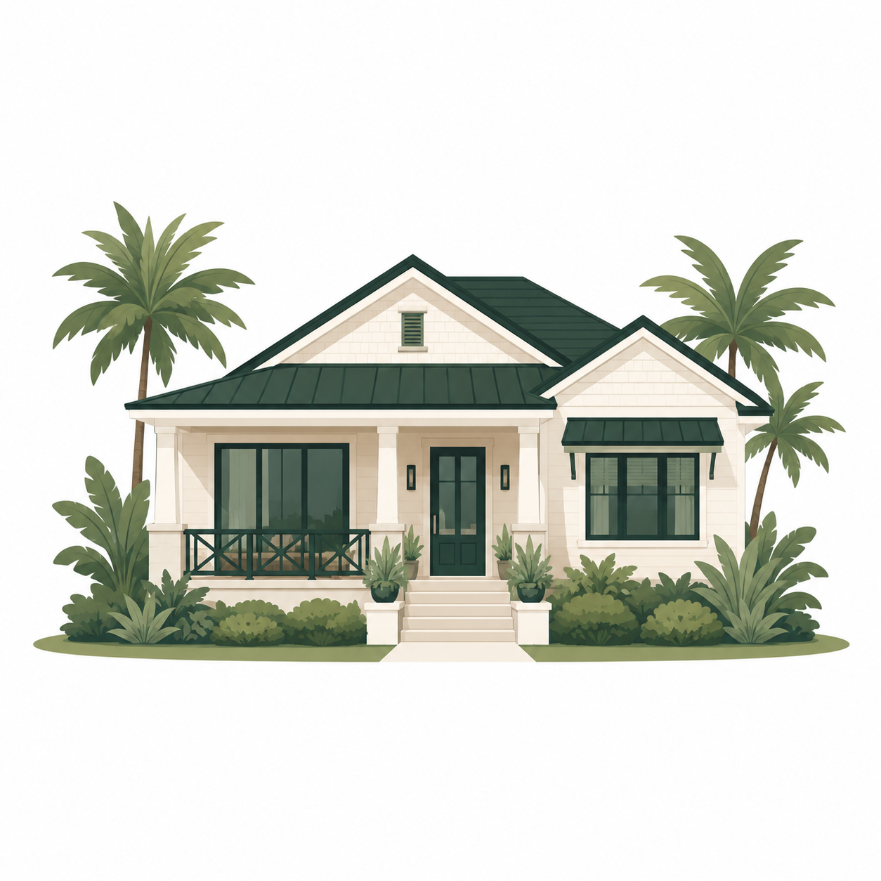 Short-term rental illustration